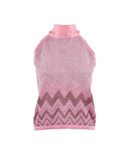 Shop D.EXTERIOR  Top: D Exterior top in poliestere.
Senza maniche.
Collo alto.
Composizione: 97% poliestere, 3% elastan.
Made in Italy.. 60185-16PEO